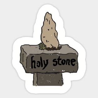 The Holy Stone of Clonrichert Sticker